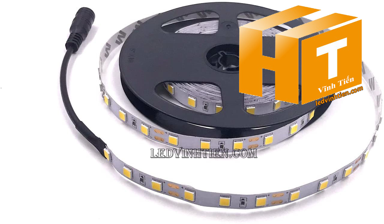 Led dây dán 5054 samsung siêu sáng ánh sáng màu vàng nắng, warm white có loại có keo một lớp và hai lớp, chip led cao cấp, hiệu samsung phân phối sỉ trên toàn quốc như tphcm, hà nội, bình dương, đà nẵng, cần thơ, tuy hòa phú yên. Led dây 5054 dùng chiếu sán ngoài trời, trong nhà, chiếu sáng biển hiệu, hắt trần, tủ kệ trưng bày, bếp, quầy bar, khu vui chơi giải trí, phân phối chính hãng led dây samsung tại ledvinhtien.com