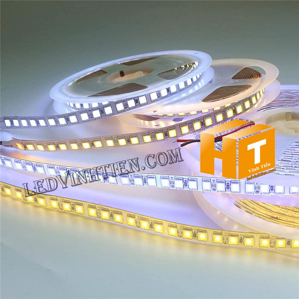 Led dây dán 5054 siêu sáng ánh sáng trung tính 4000k, 4500k, chip led cao cấp, hiệu samsung phân phối sỉ trên toàn quốc như tphcm, hà nội, bình dương, đà nẵng, cần thơ, tuy hòa phú yên. Led dây 5054 dùng chiếu sán ngoài trời, trong nhà, chiếu sáng biển hiệu, hắt trần, tủ kệ trưng bày, bếp, quầy bar, khu vui chơi giải trí, phân phối chính hãng led dây samsung tại ledvinhtien.com