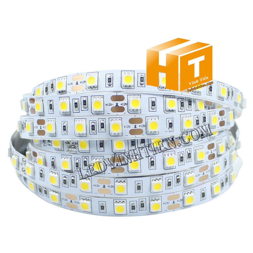 Led dây dán 5054 siêu sáng ánh sáng trung tính 4000k, 4500k, chip led cao cấp, hiệu samsung phân phối sỉ trên toàn quốc như tphcm, hà nội, bình dương, đà nẵng, cần thơ, tuy hòa phú yên. Led dây 5054 dùng chiếu sán ngoài trời, trong nhà, chiếu sáng biển hiệu, hắt trần, tủ kệ trưng bày, bếp, quầy bar, khu vui chơi giải trí, phân phối chính hãng led dây samsung tại ledvinhtien.com