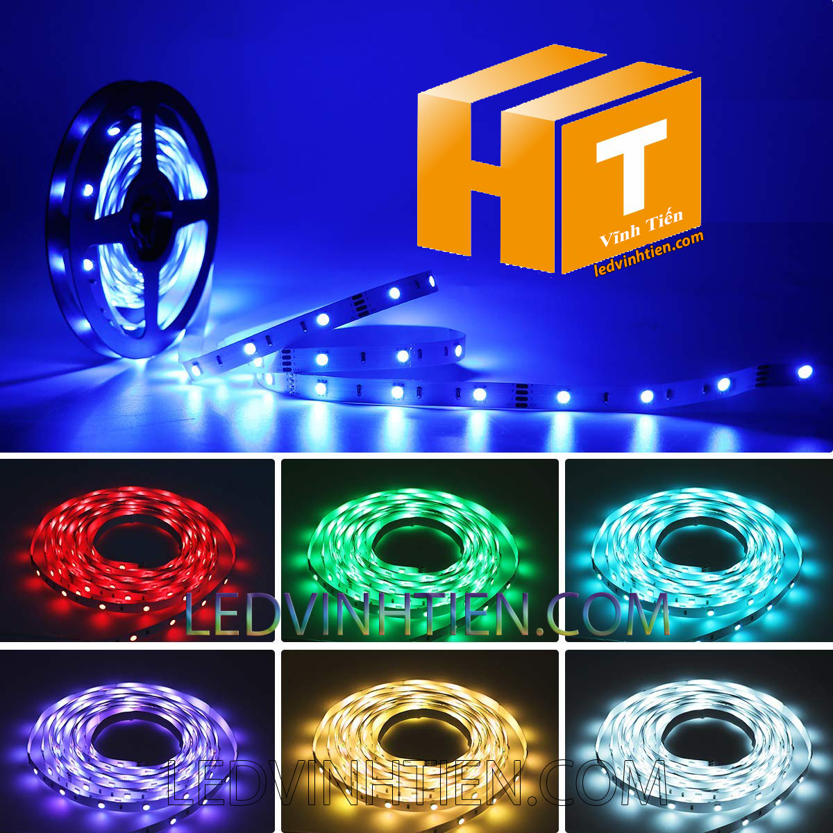 Led dây dán 5054 siêu sáng ánh sáng trung tính 4000k, 4500k, chip led cao cấp, hiệu samsung phân phối sỉ trên toàn quốc như tphcm, hà nội, bình dương, đà nẵng, cần thơ, tuy hòa phú yên. Led dây 5054 dùng chiếu sán ngoài trời, trong nhà, chiếu sáng biển hiệu, hắt trần, tủ kệ trưng bày, bếp, quầy bar, khu vui chơi giải trí, phân phối chính hãng led dây samsung tại ledvinhtien.com