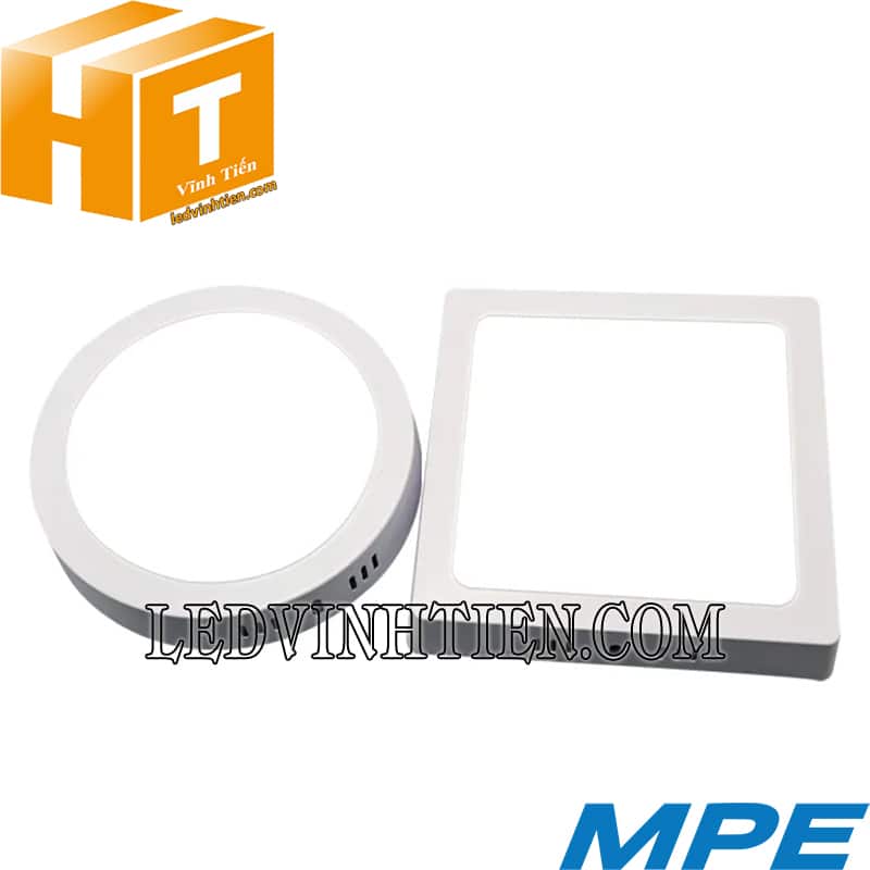 Đèn led panel ốp trần nổi SRPL-12w trắng, vàng giá rẻ