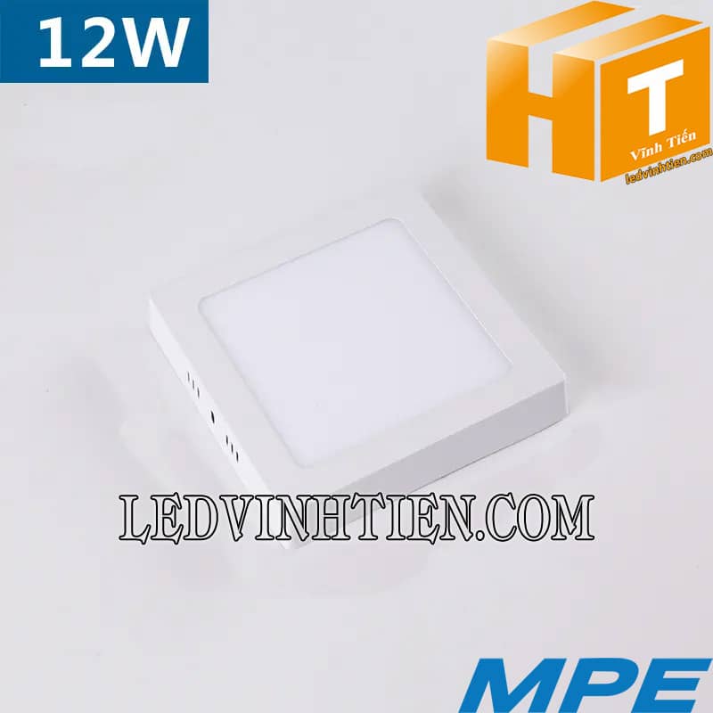 Đèn led panel ốp trần nổi vuông 12w SSPL12 giá rẻ