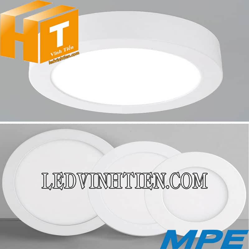 Đèn led panel ốp trần nổi SRPL-24w trắng, vàng