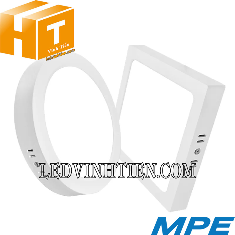 Đèn led panel ốp trần nổi SRPL-6w trắng, vàng giá rẻ