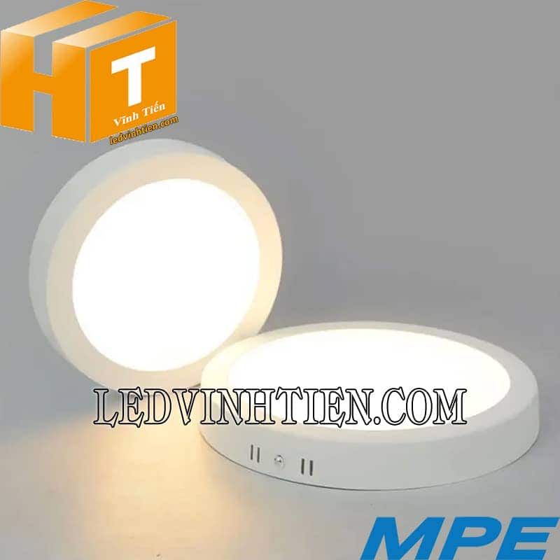 Đèn led panel ốp trần nổi SRPL-6w trắng, vàng