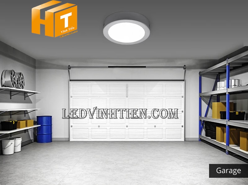 Đèn led ốp trần 12w màu trắng