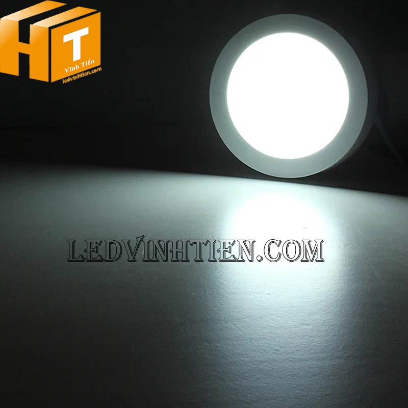 Đèn led ốp trần tròn 12w màu trắng