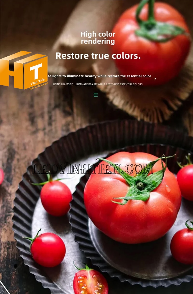 Đèn led ốp trần tròn 12W có nguồn ánh sáng trung thực