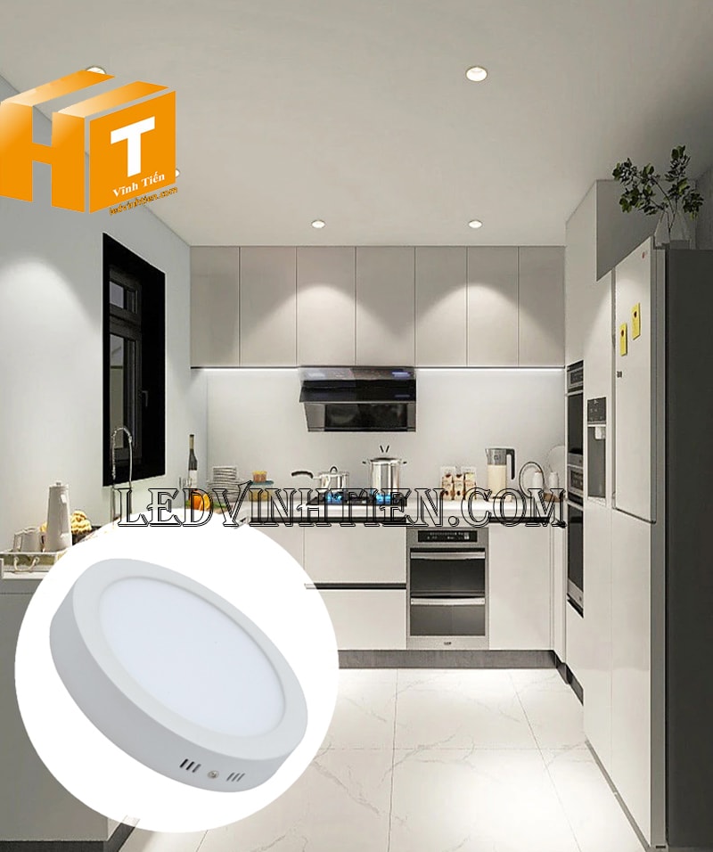 Đèn ốp trần 12w chiếu sáng nhà bếp