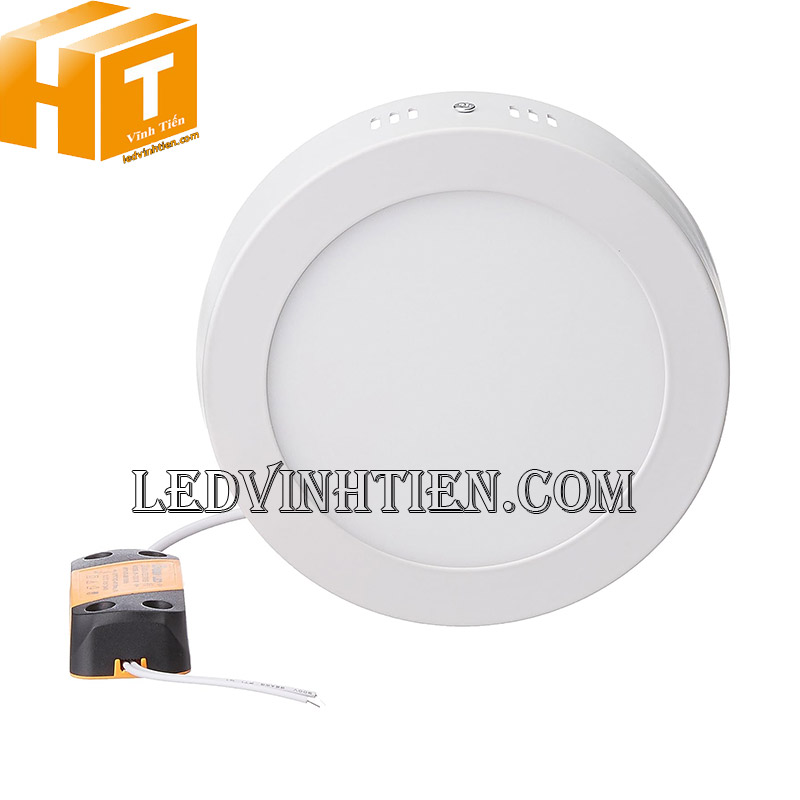 Đèn ốp trần tròn 12w ánh sáng vàng