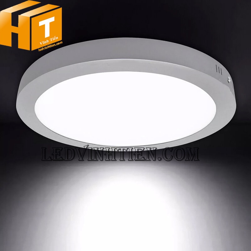 Đèn ốp nối tròn 18w màu trắng siêu sáng