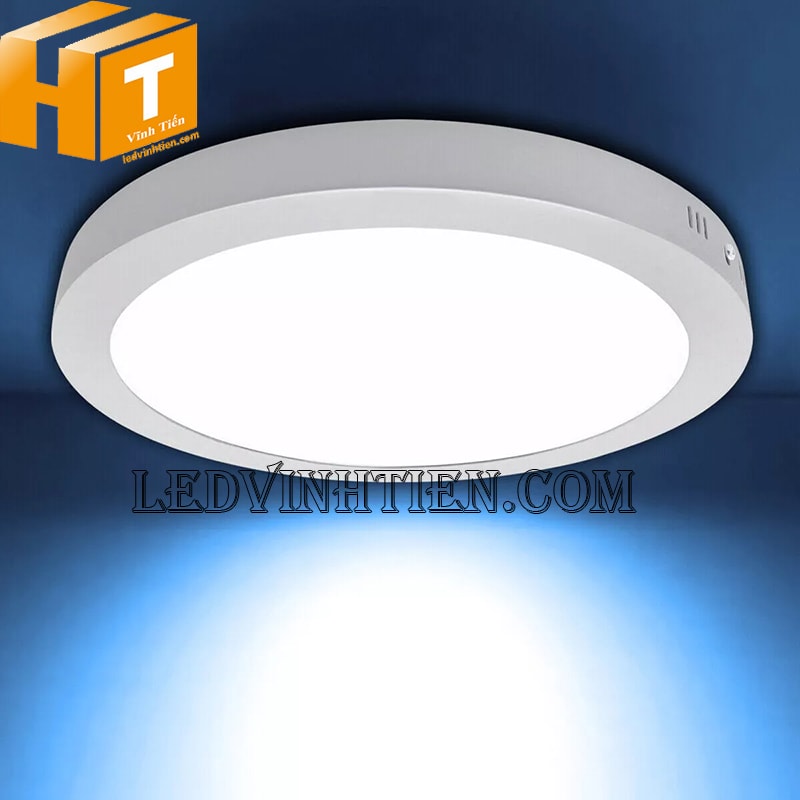 Đèn ốp trần tròn 18w màu trắng