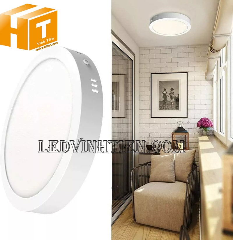 Đèn led ốp trần tròn ánh sáng 4000K