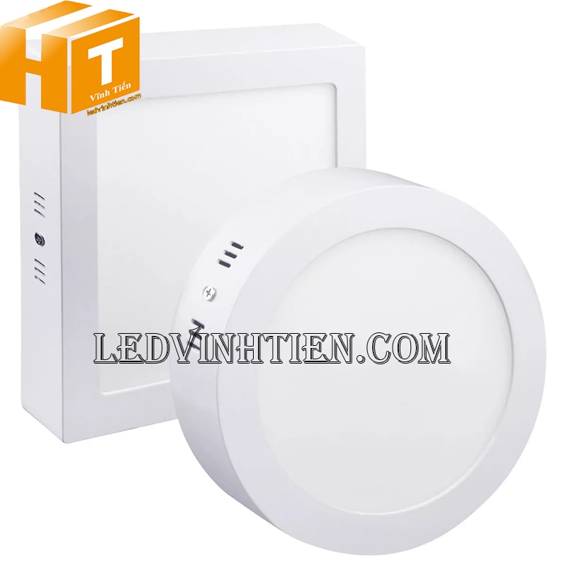 Đèn led ốp nổi 18w tròn màu vàng
