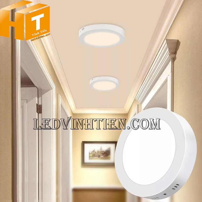 Đèn led ốp trần tròn 18w ánh sáng 3000k