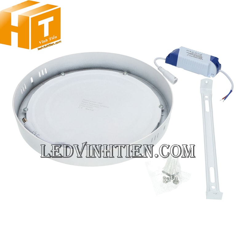 Đèn led ốp trần tròn 18w