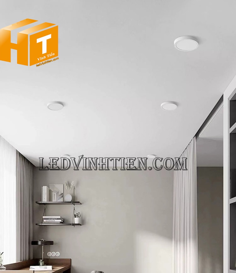 Đèn led ốp nổi tròn 18w chiếu sáng phòng khách