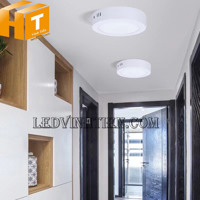 Đèn led ốp trần 18W tròn tiết kiệm điện chiếu sáng lối đi