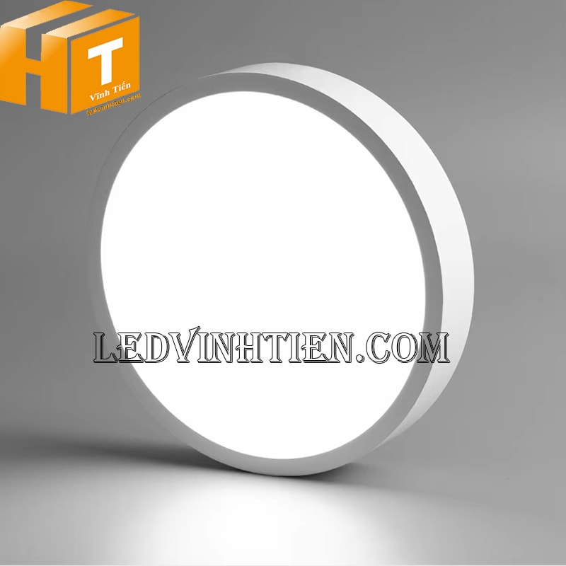 Đèn led ốp nối tròn 24w màu trắng