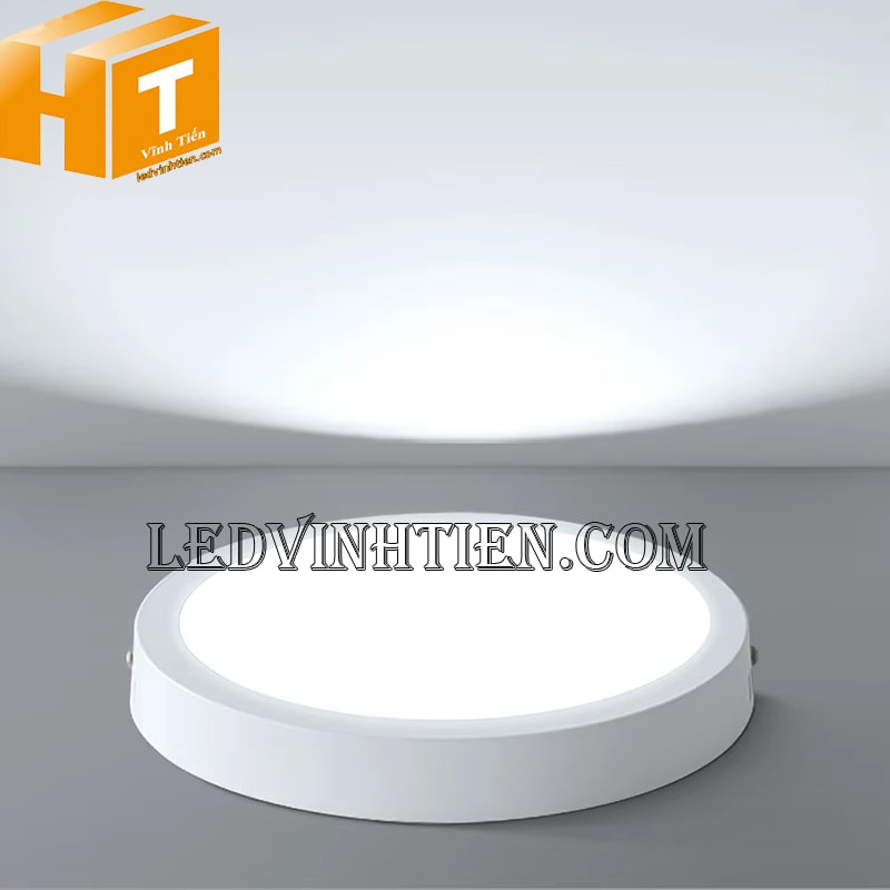 Đèn led ốp trần tròn 24w màu trắng