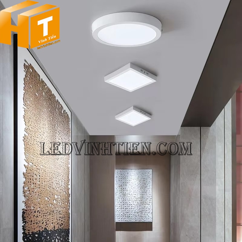 Đèn ốp trần D300 24w chiếu sáng hành lang, lối đi