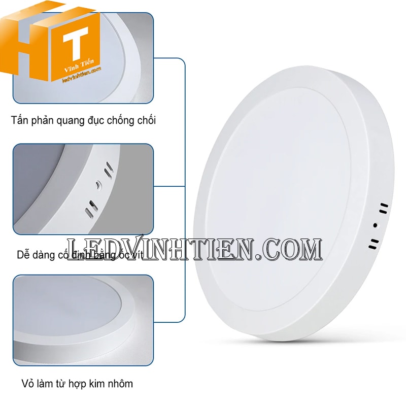 Đèn led ốp trần tròn 24w tiết kiệm điện