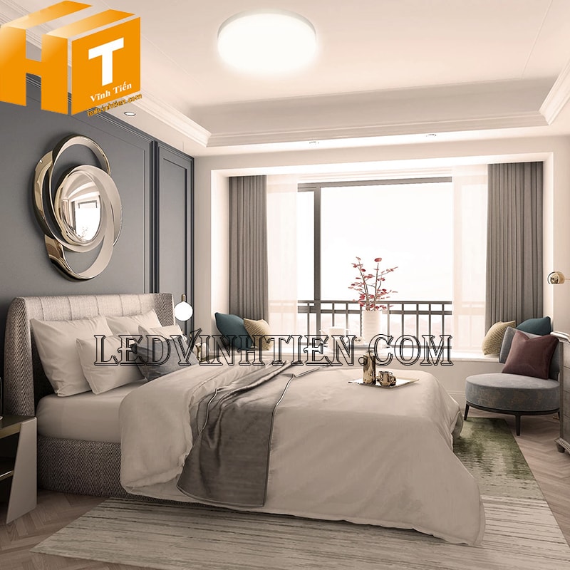Đèn ốp trần D300 24w ánh sáng trung tính