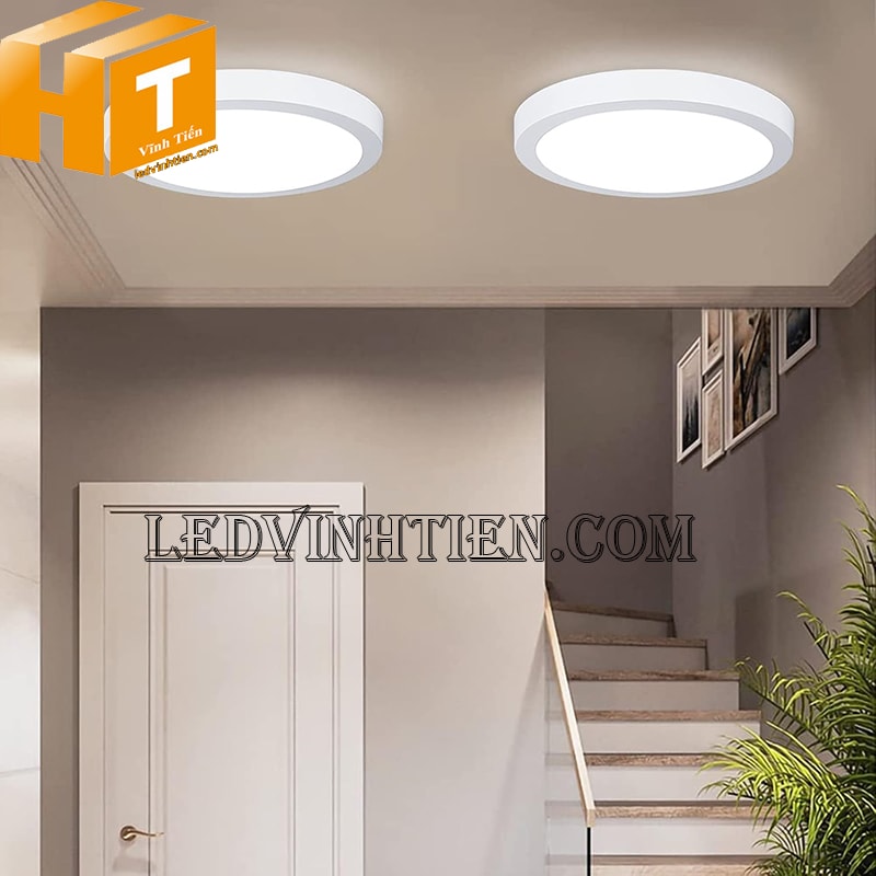 Đèn ốp trần tròn 24w ánh sáng 4000K chiếu sáng cầu thang