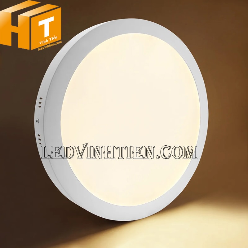 Đèn ốp trần tròn 24w màu vàng loại tốt
