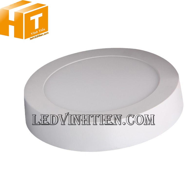 Đèn led ốp nổi 6w tròn 3 màu với thiết kế sang trọng