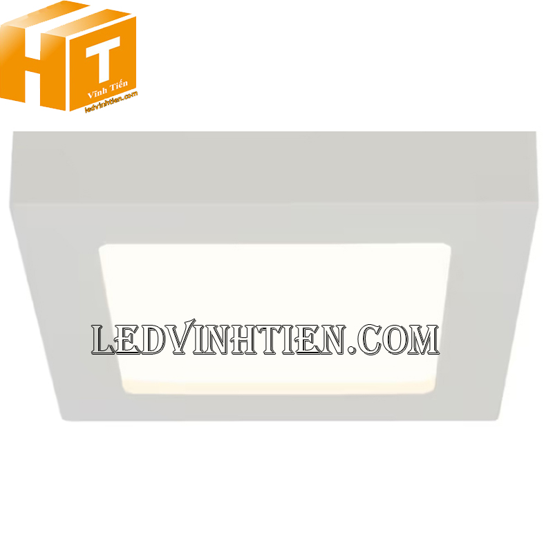 Đèn led ốp trần vuông 12w 3 màu