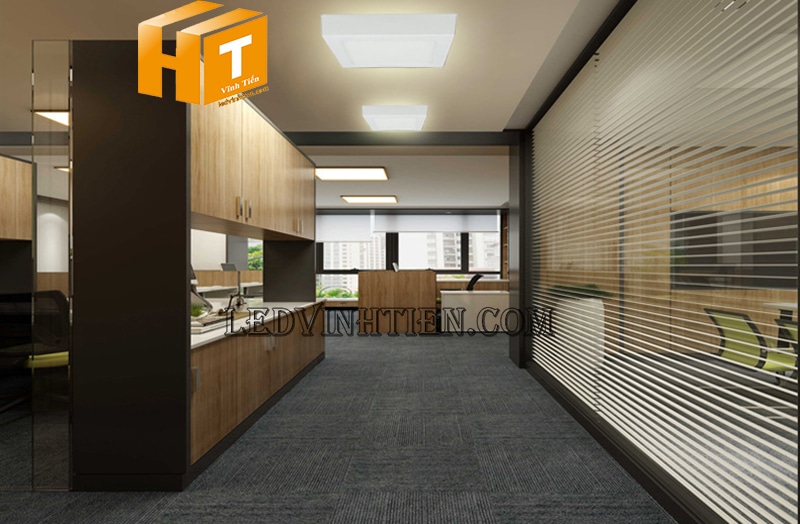 Đèn ốp trần vuông 12w màu trinh tính loại tốt chiếu sáng lối đi