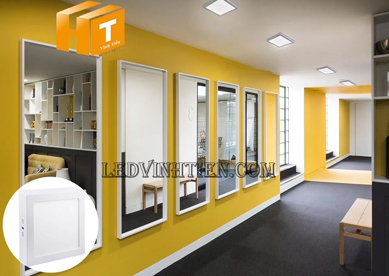 Bán đèn led panel vuông 18w chiếu sáng lối đi tại HCM