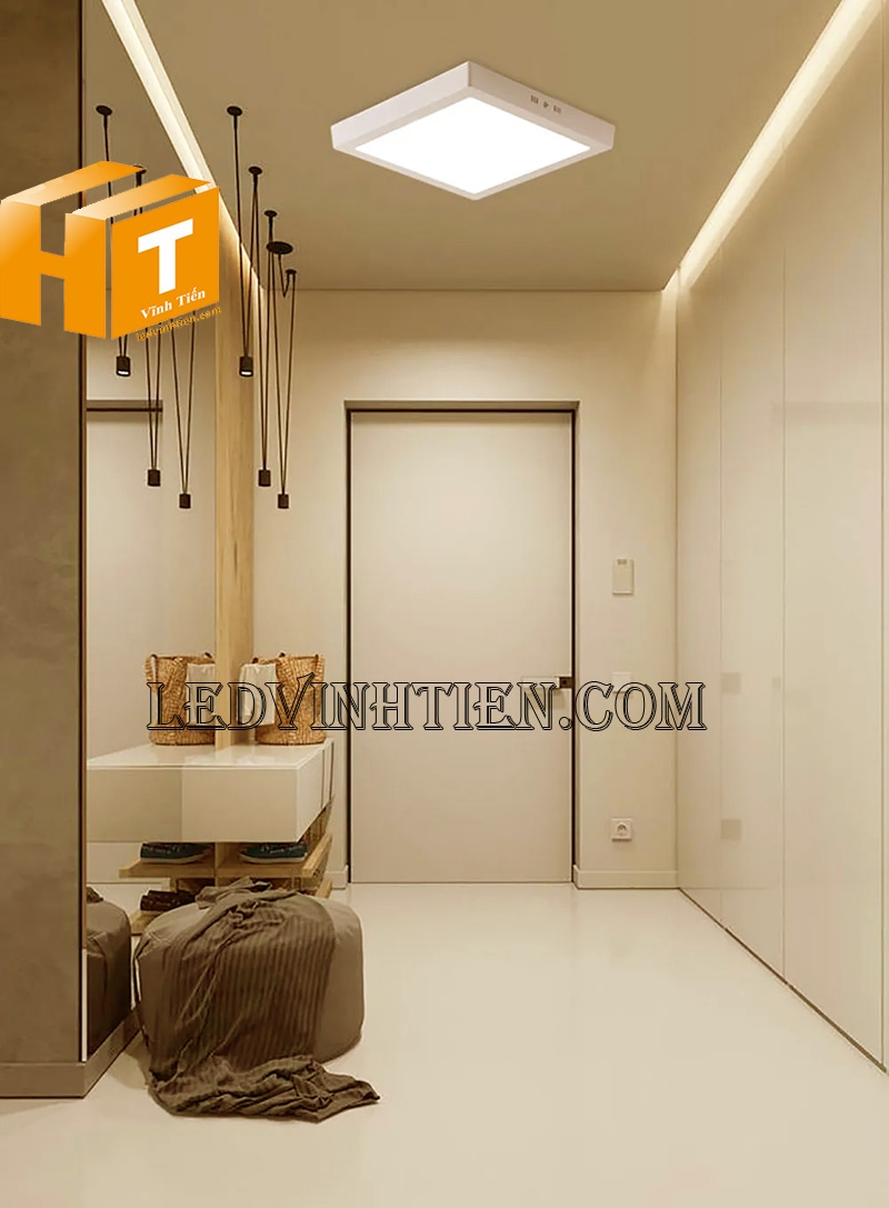 Đèn led ốp nổi 24W vuông màu trung tính