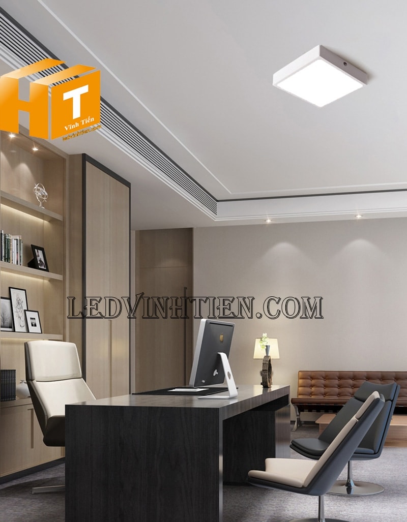 Đèn led ốp trần 24W ánh sáng 4000K dùng cho phòng làm việc