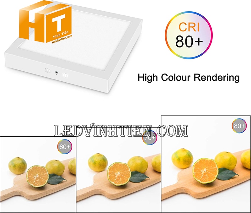 Đèn led ốp trần vuông 24W siêu sáng