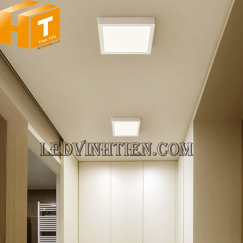 Đèn ốp trần vuông 24w màu trung tính