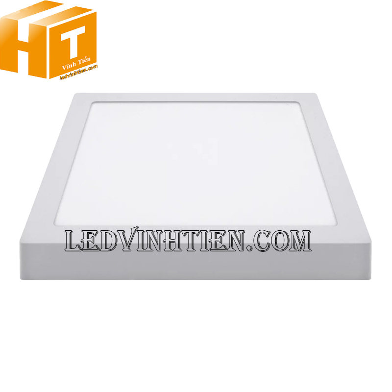 Đèn led ốp nối vuông 24w màu vàng