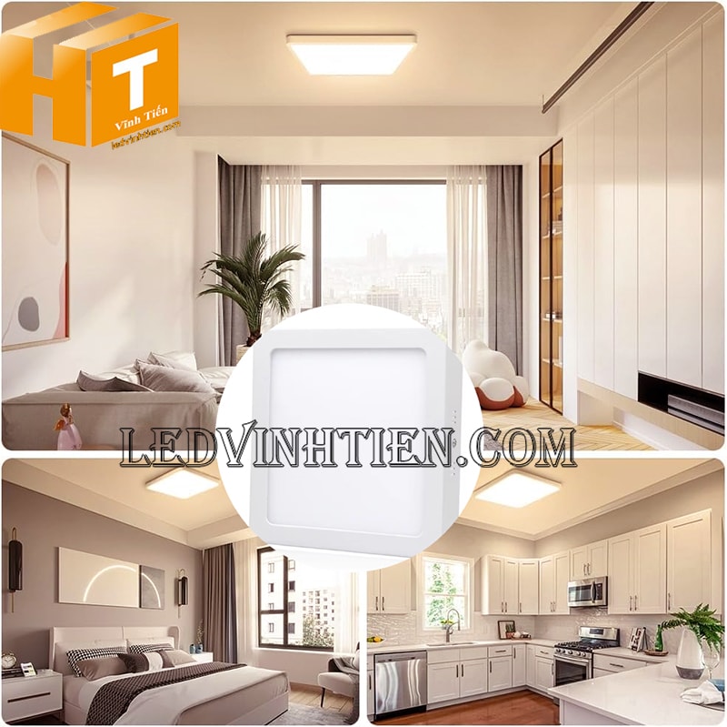 Đèn led ốp trần 24w chiếu sáng phòng khách