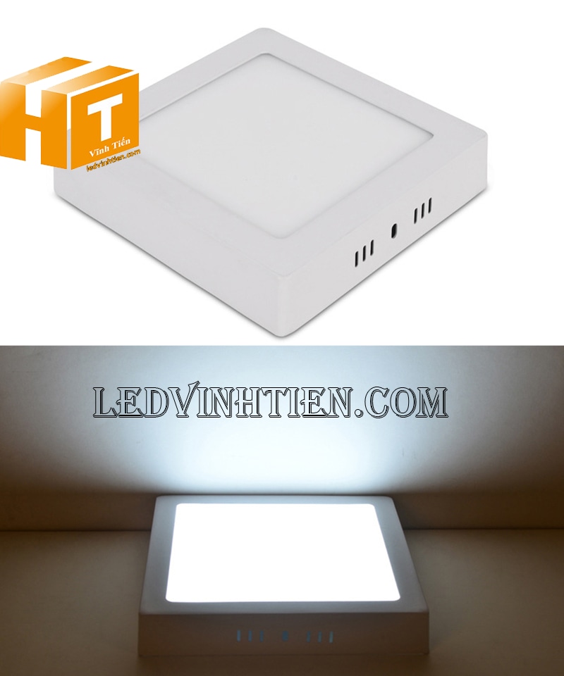 Đèn led ốp nổi vuông 6w màu trắng siêu sáng