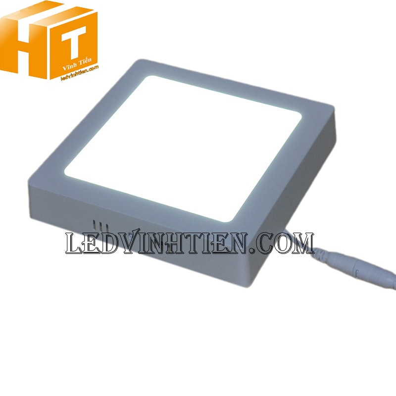 Đèn led ốp trần vuông 6w màu trắng giá rẻ, không thải ra chất độc hại