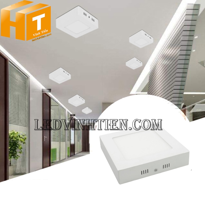 Đèn ốp nổi vuông 6w ánh sáng trắng