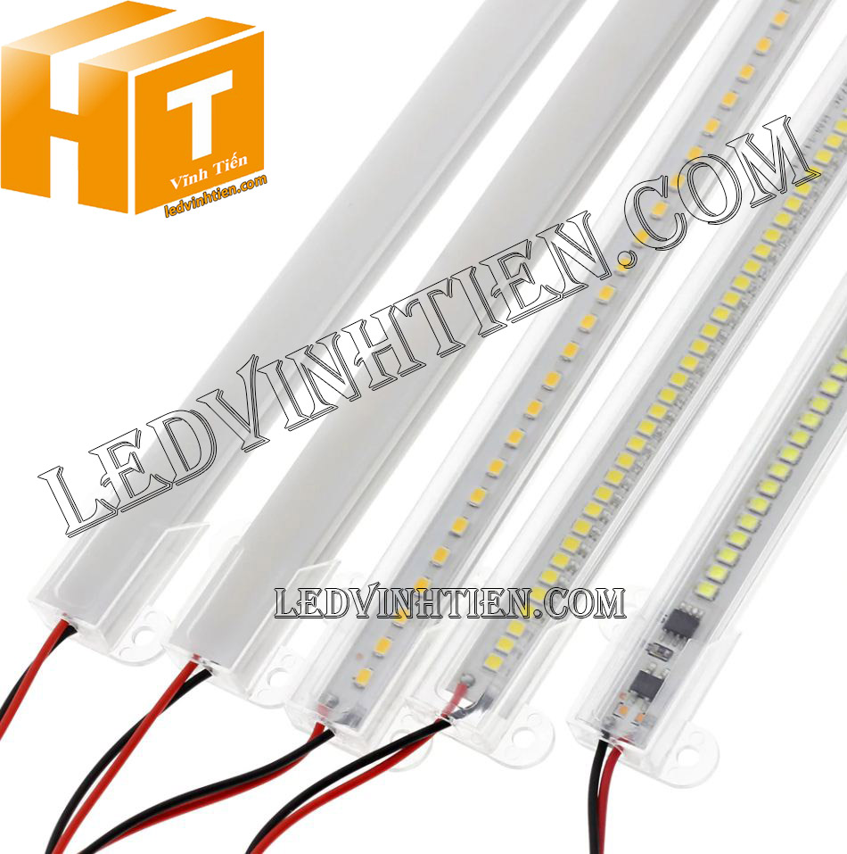 Led thanh nhôm 220V 5730 chip đôi loại tốt, giá rẻ, siêu sáng, samsung, ánh sáng trắng, vàng