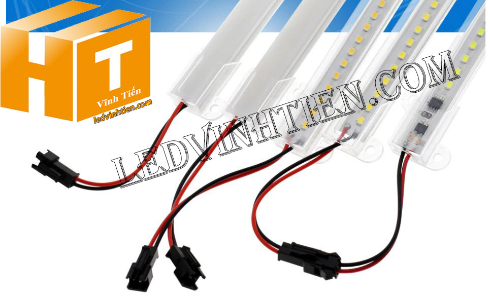 Led thanh nhôm 220V 5730 chip đôi loại tốt, giá rẻ, Ledvinhtien.com