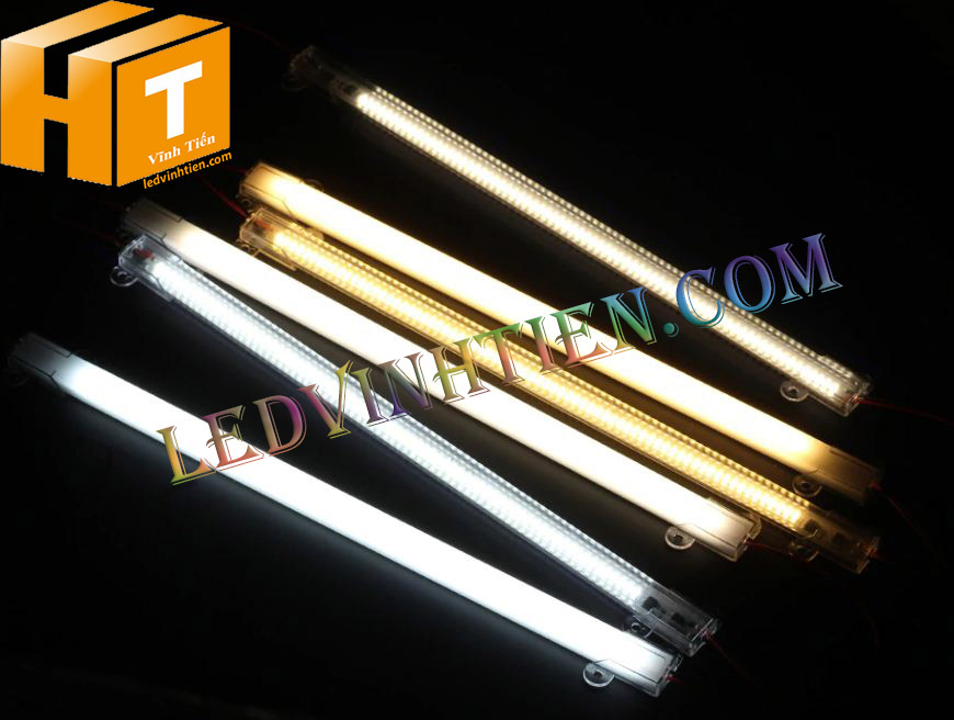 Led thanh nhôm 220V 5730 chip đôi loại tốt, giá rẻ, siêu sáng, samsung, ánh sáng trắng, vàng