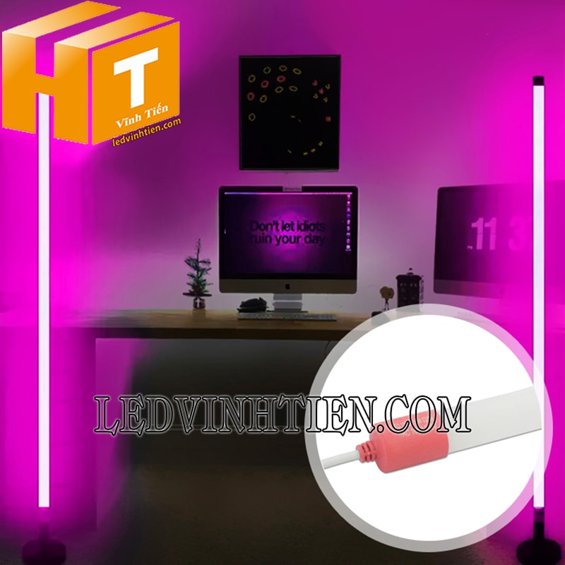 Bóng đèn led tuýp T8 màu hồng