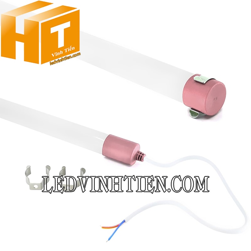 Bóng tuýp led T8 màu hồng