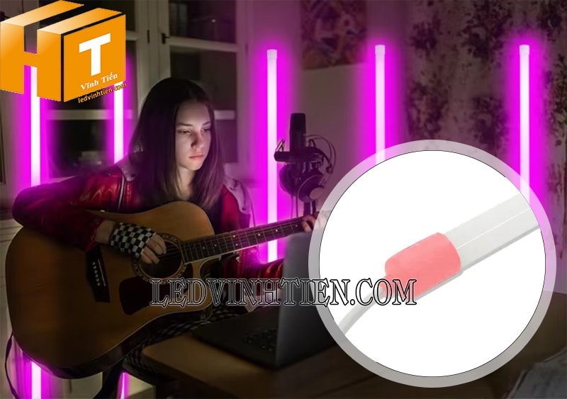 Led tuýp T8 màu hồng tại TPHCM