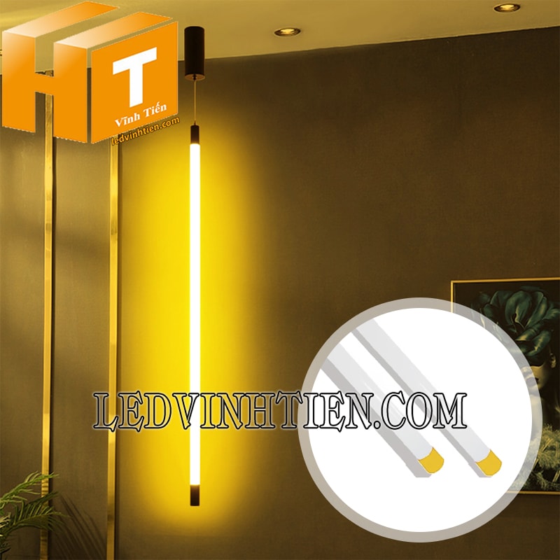 Bóng led tuýp T8 1m2 màu vàng đậm