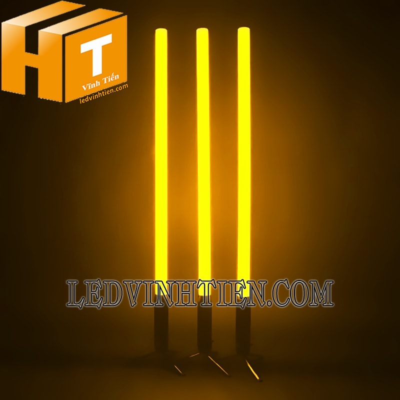Đèn tuýp led T8 1m2 vàng chùa